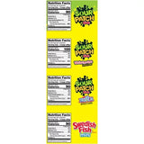 SOUR PATCH KIDS and SWEDISH FISH Candy, Fun Size, 200 Pk.