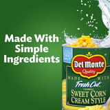 Canned Fresh Cut Golden Sweet Cream Style Corn, 14.75 Oz Can