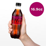 Sugar Cherry Diet Soda Soft Drink, 16.9 Fl Oz, 6 Pack
