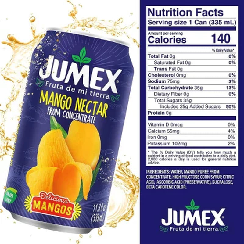 Jumex Tropical Variety Pack 11.3 Fl. Oz., 24 Pk.