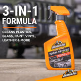 Ultra Shine Total Vehicle Detailer by , Car Detailer Spray for Interior and Exterior Use, 22 Fl Oz