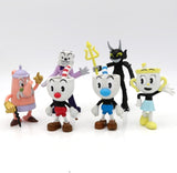 6 PCS Teacup Head Gaming Action Figures Gift for Kids Halloween Thanksgiving Christmas Birthday Gifts.